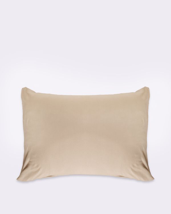 Fronha Avulsa Edromania Lisa Slim 50cm x 70cm Bege UN