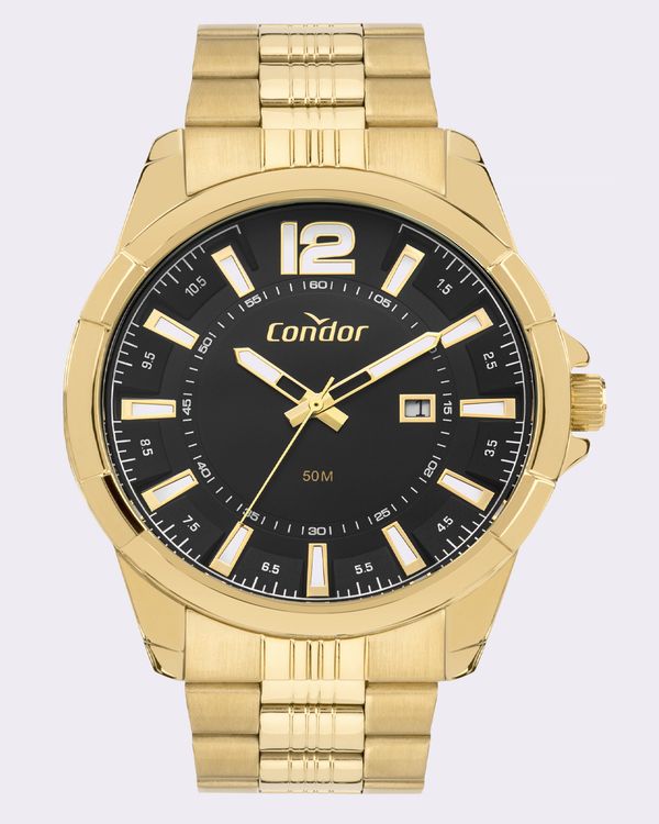 Relógio Condor Masculino Speed Dourado UN