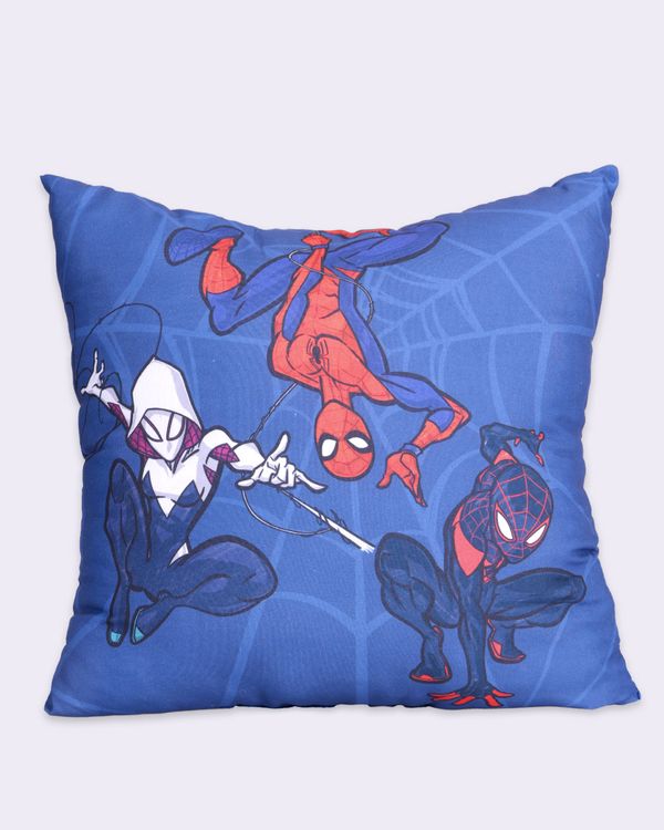 Almofada Infantil Marvel Homem Aranha 40cm x 40cm Azul UN
