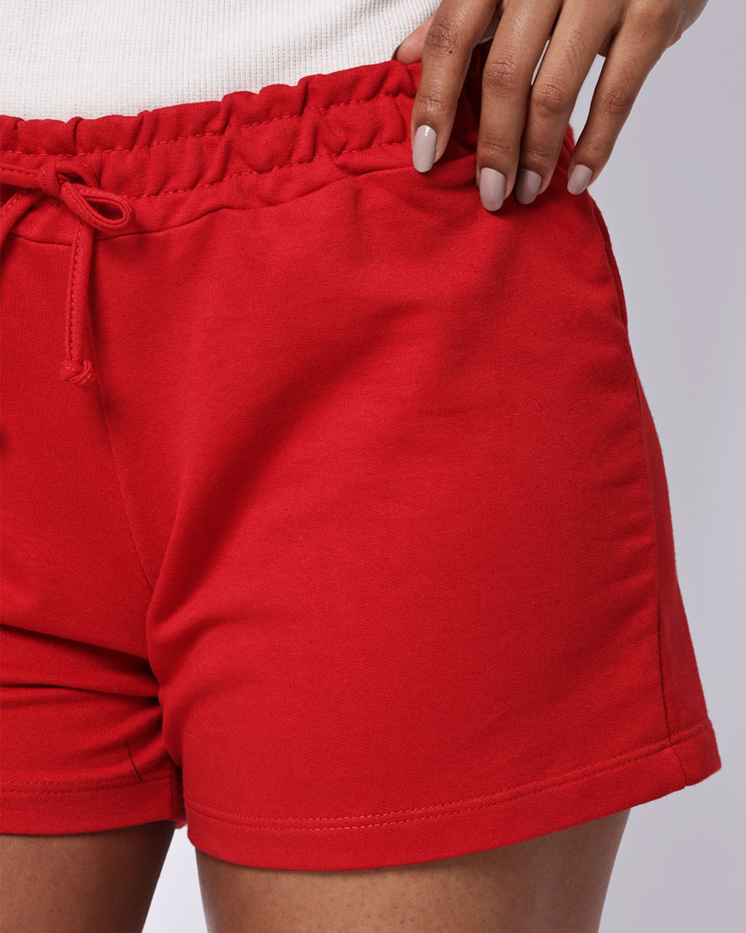 Short-Fem-20411-Basico-Vermelho---Vermelho-Medio