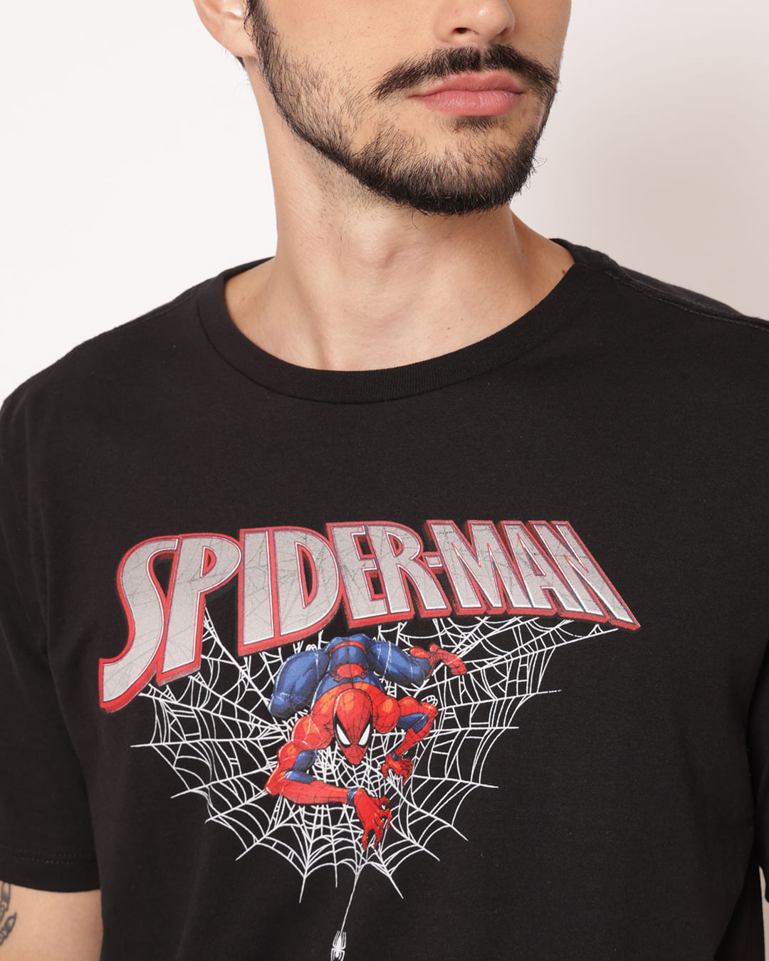 Camiseta-Spider-Man-0402126-Pgg---Preto