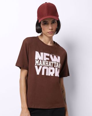 Camiseta--Mc-33490-Ny-Manhattan--Pgg---Marrom