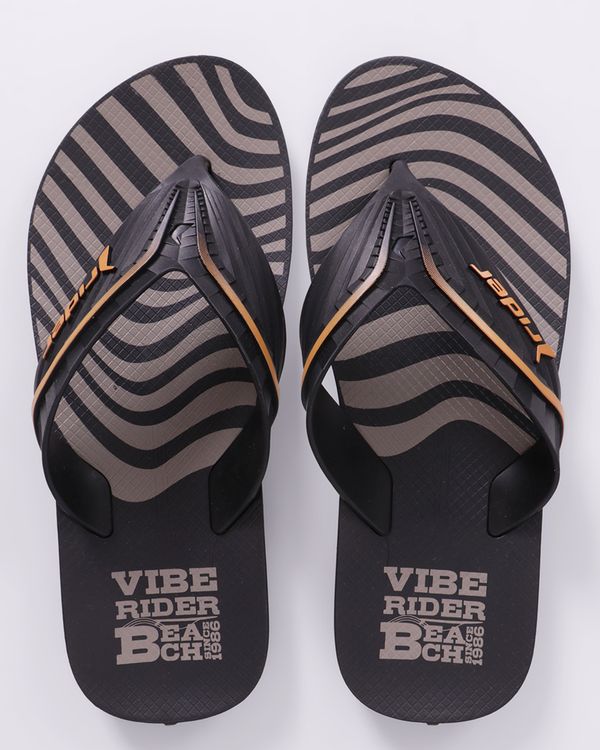 Chinelo Masculino Rider Way Element Preto 33/34