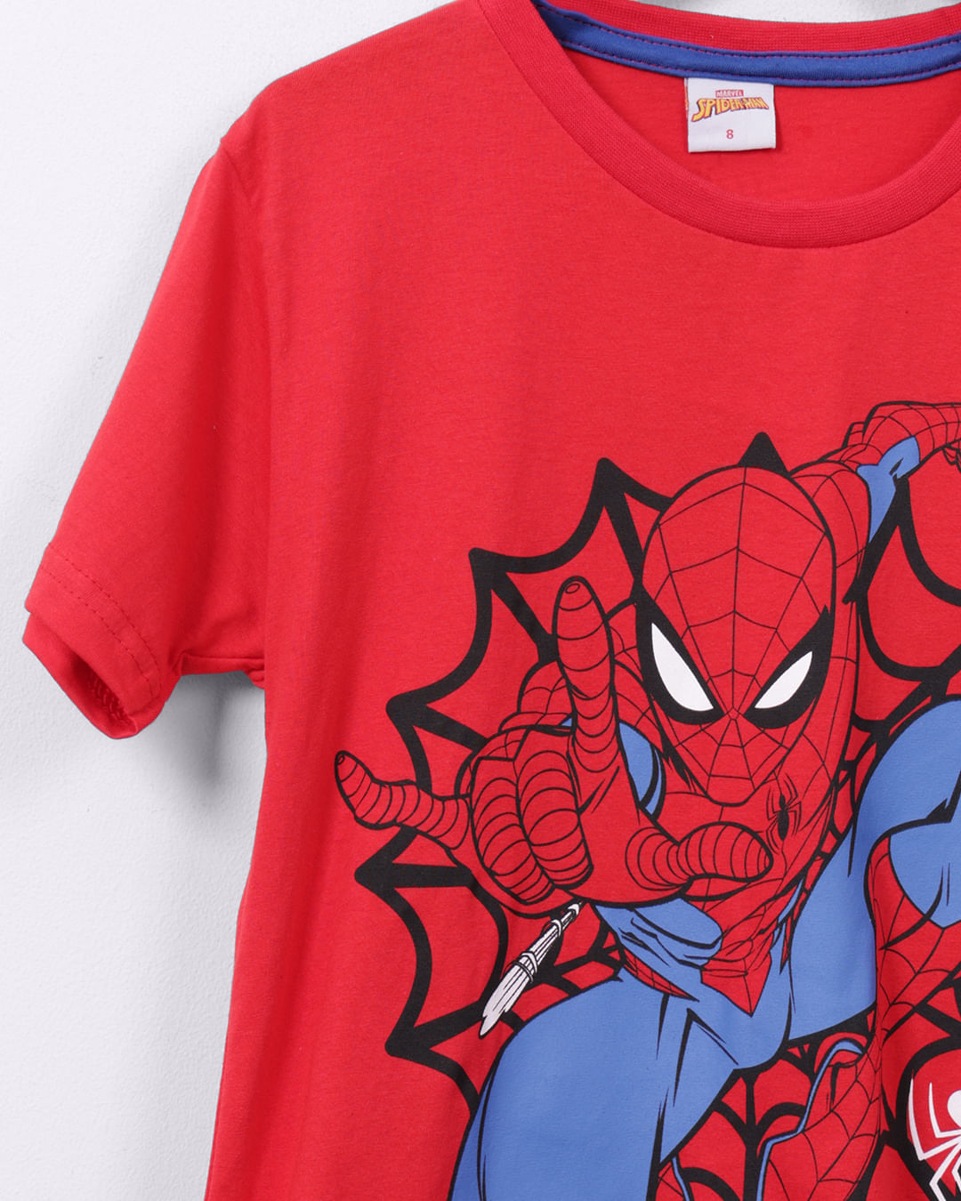 Camiseta-Ch39323-Mc-M-410-Homem-Aranha---Vermelho