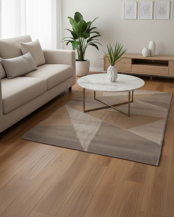 Tapete Slim J. Serrano 100cmx150cm Prisma Cinza UN