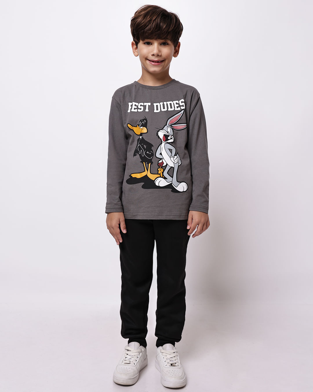 Camiseta-Ch45303in-Ml-M-410-Looney---Cinza