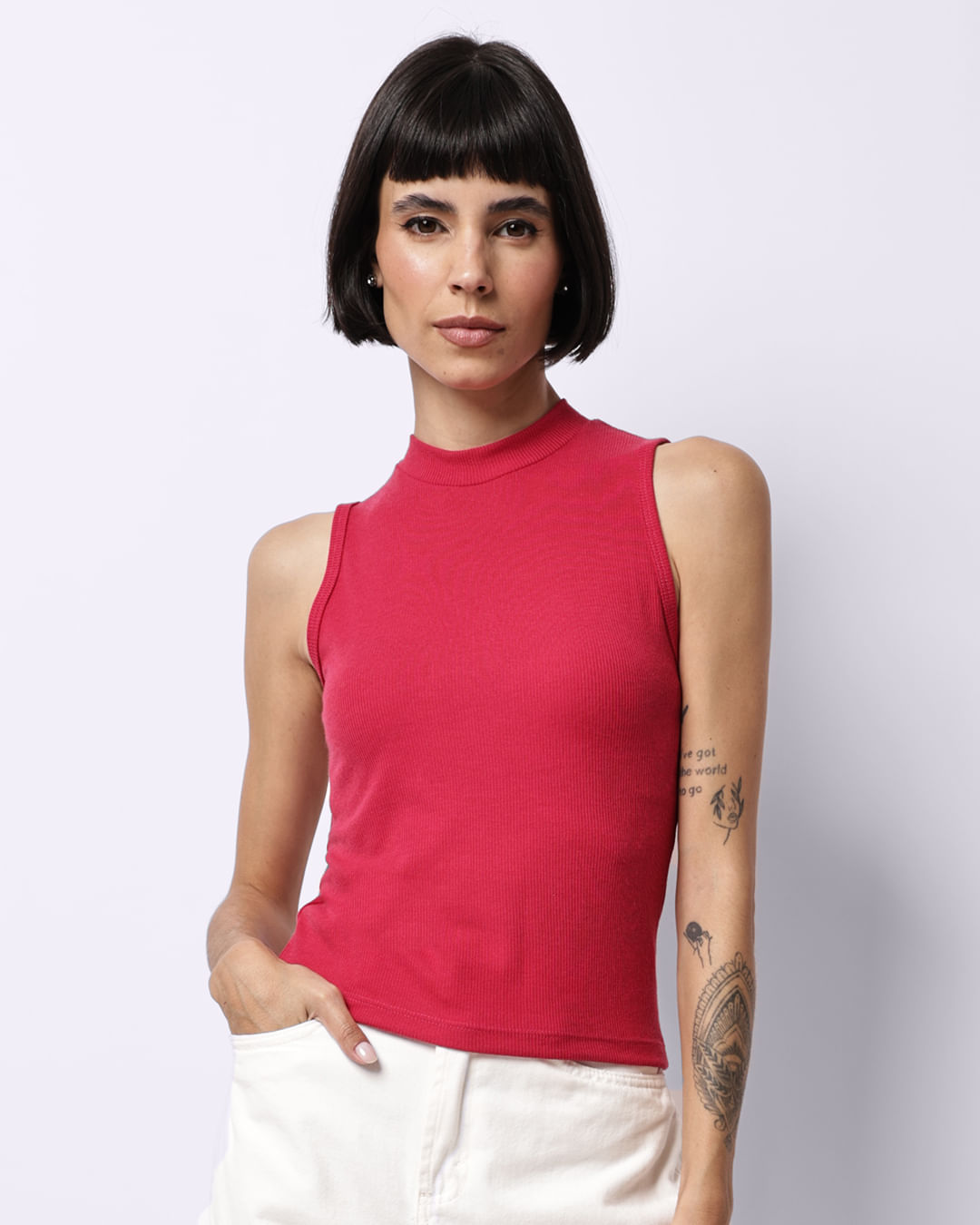 Regata-A2117-Canelada-Gola-Alta--Magenta---Rosa