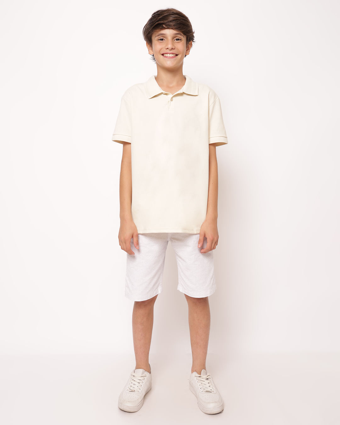Polo-Tcr774-Mc-M-1016-Text-Bege---Bege