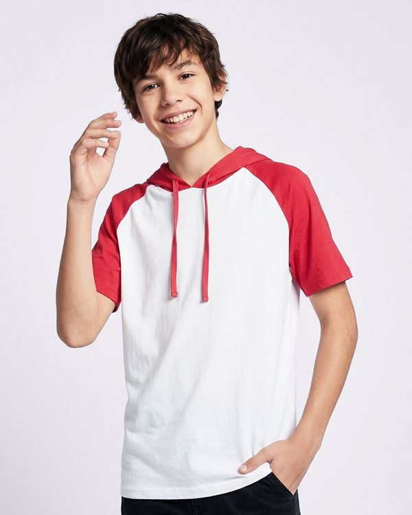 Camiseta Juvenil Capuz Branca 10