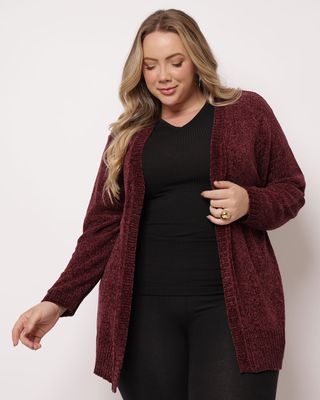 Cardigan-Cgctgc010co-Chenille---Vinho