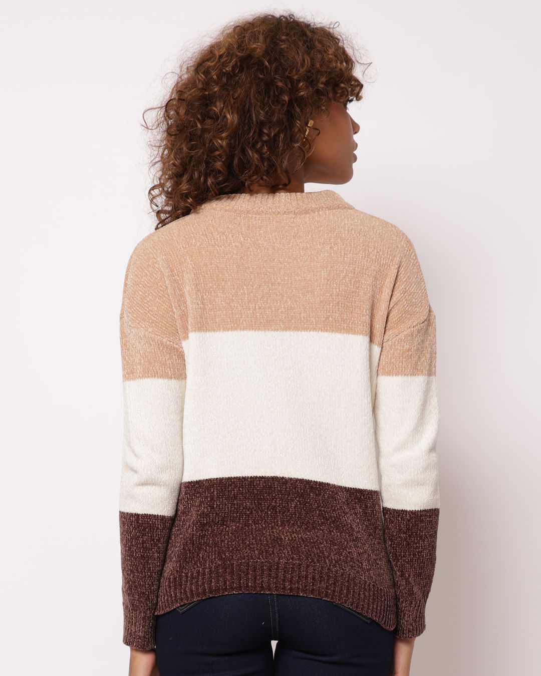 Sueter-6869-Chenille-Listra-Bege---Bege