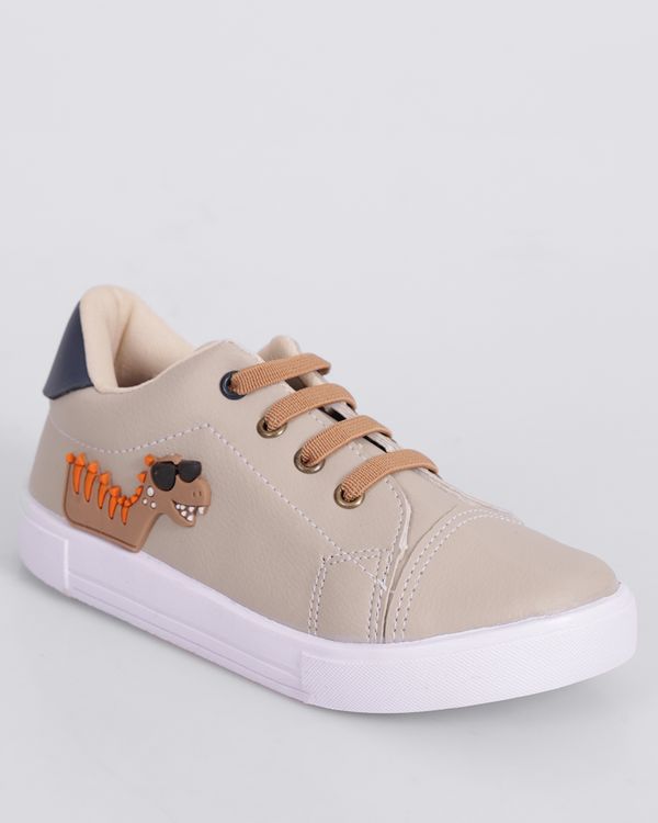 Tênis Infantil Casual Minipasso Bege 20