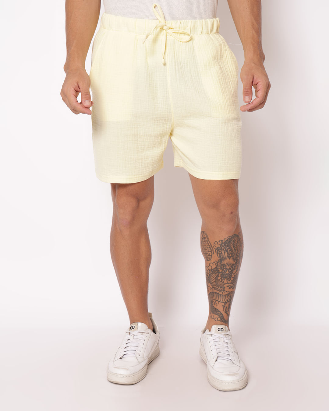 Bermuda-Gauze-Amar---Amarelo