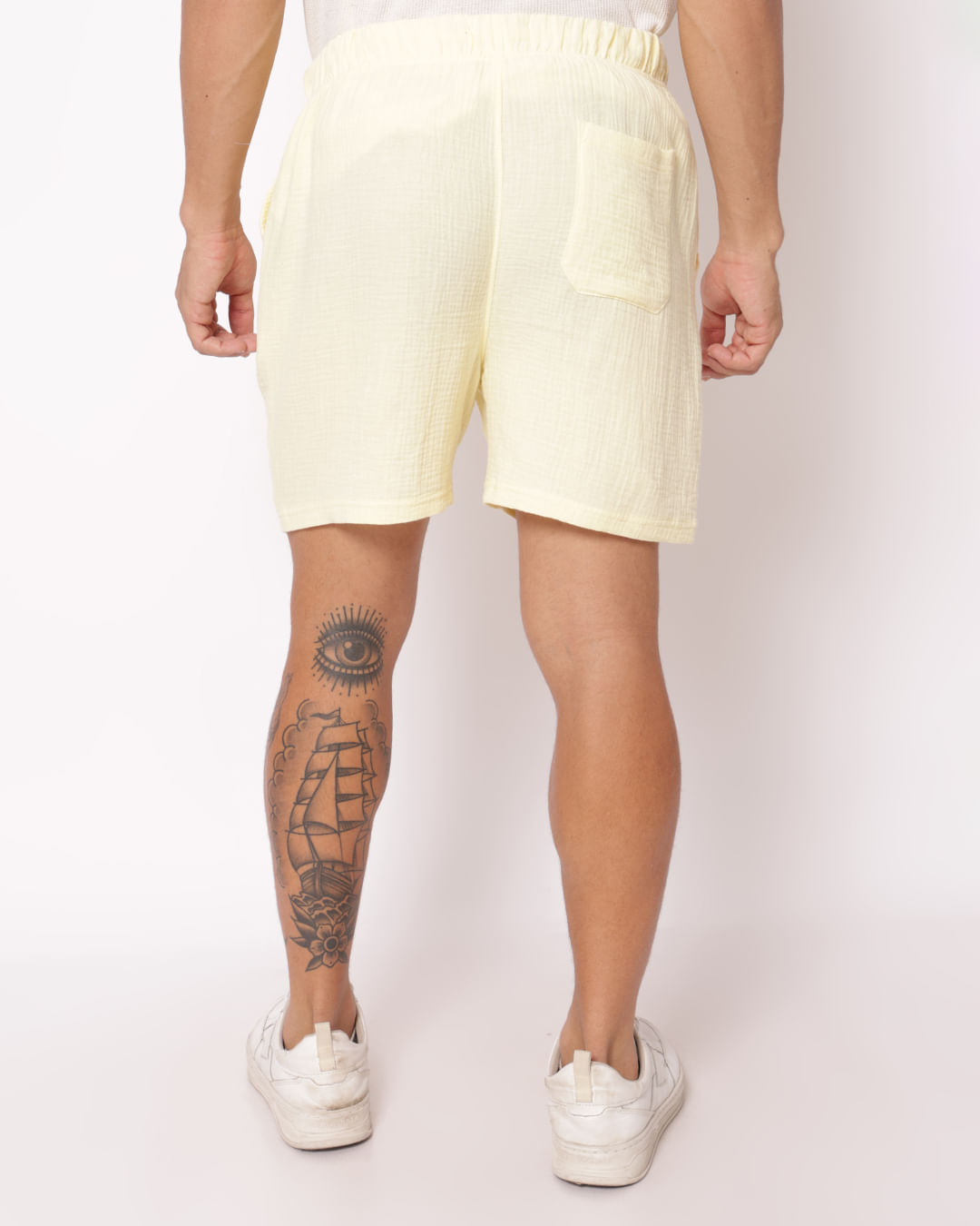 Bermuda-Gauze-Amar---Amarelo