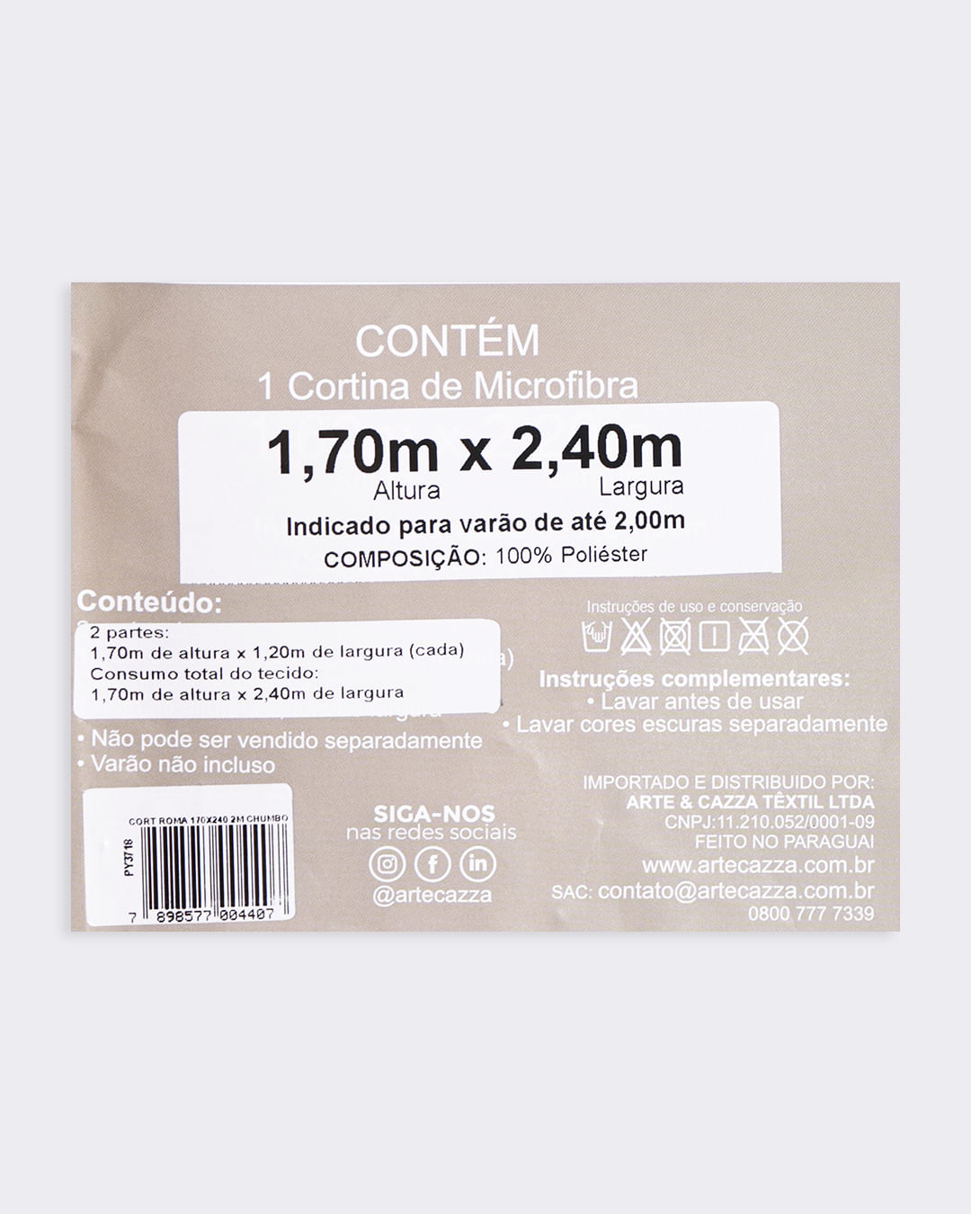 Cortina-Roma-Para-Varao-Ate-2-Mts-Chumbo---Cinza