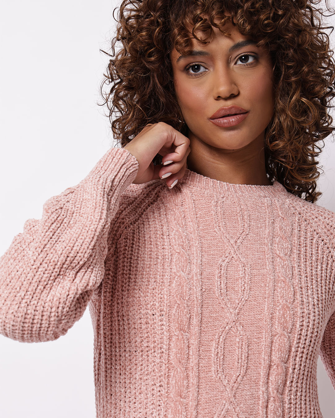 Sueter-6869-Chenille-Tranca-Rose---Rose