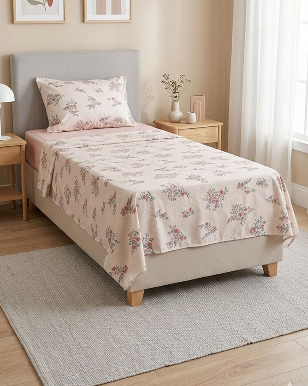 Jogo-De-Cama-Solteiro-Caprice---3-Pecas---Rose
