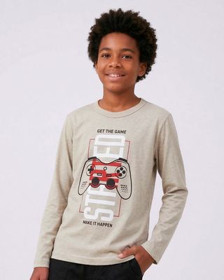 Camiseta-Demarcos-M414-Ml-Sortid---Bege