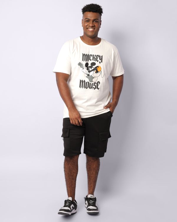 Bermuda Plus Size Masculina Reta Neoprene Preta G2