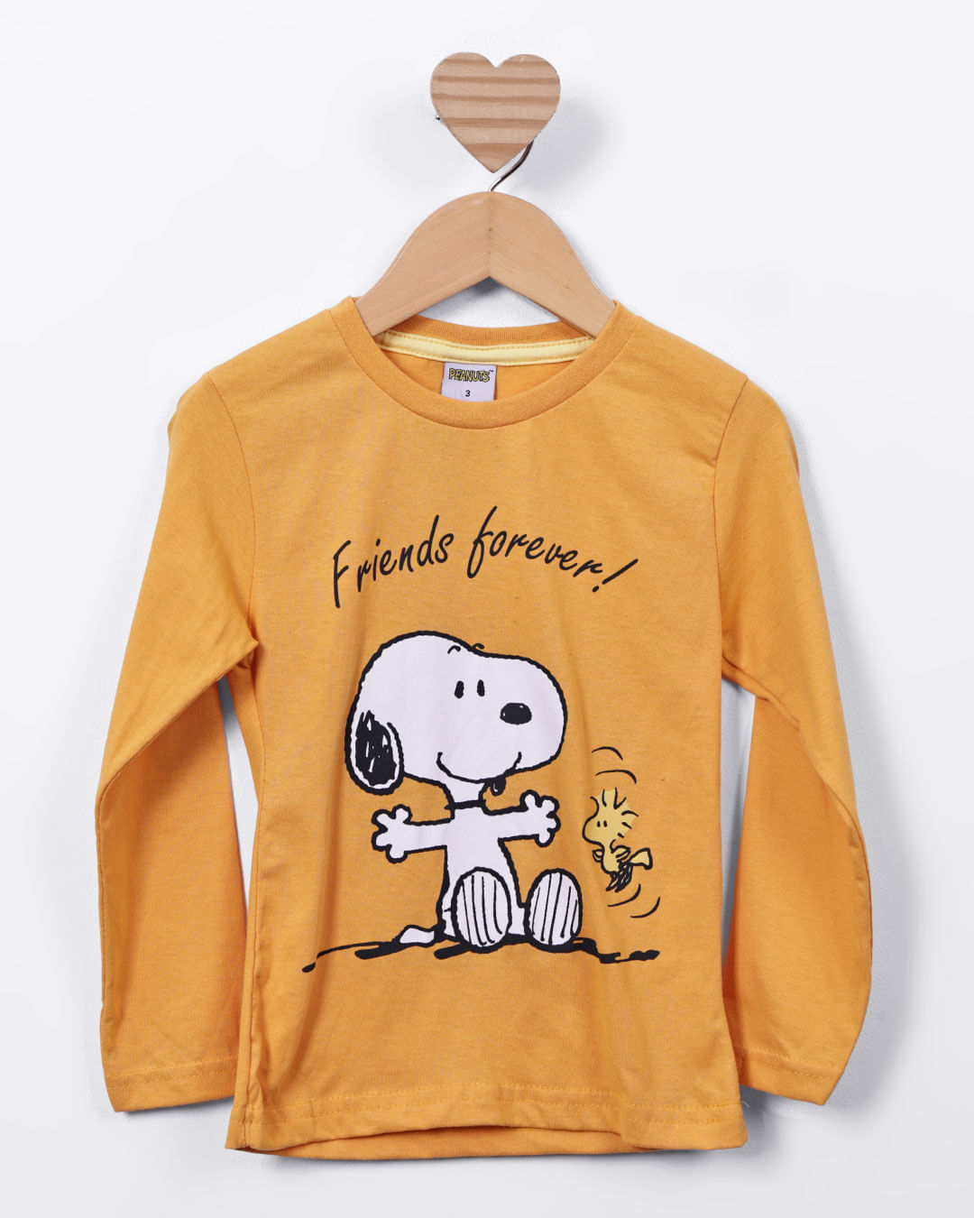 Camiseta-Ch42476-Ml-Snoopy-Masc-13---Mostarda