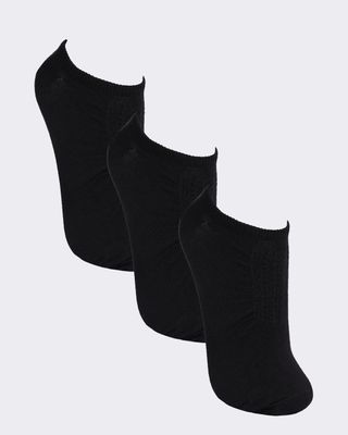 Meia-K8735-Masc-Lisa-Invis-Kit-C3---Preto