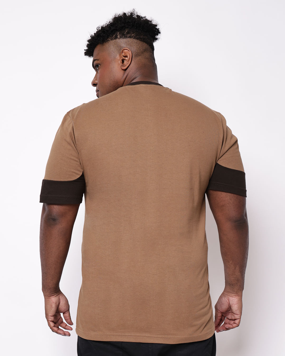 Camiseta-91424-Athletics-Beg-Plus---Bege