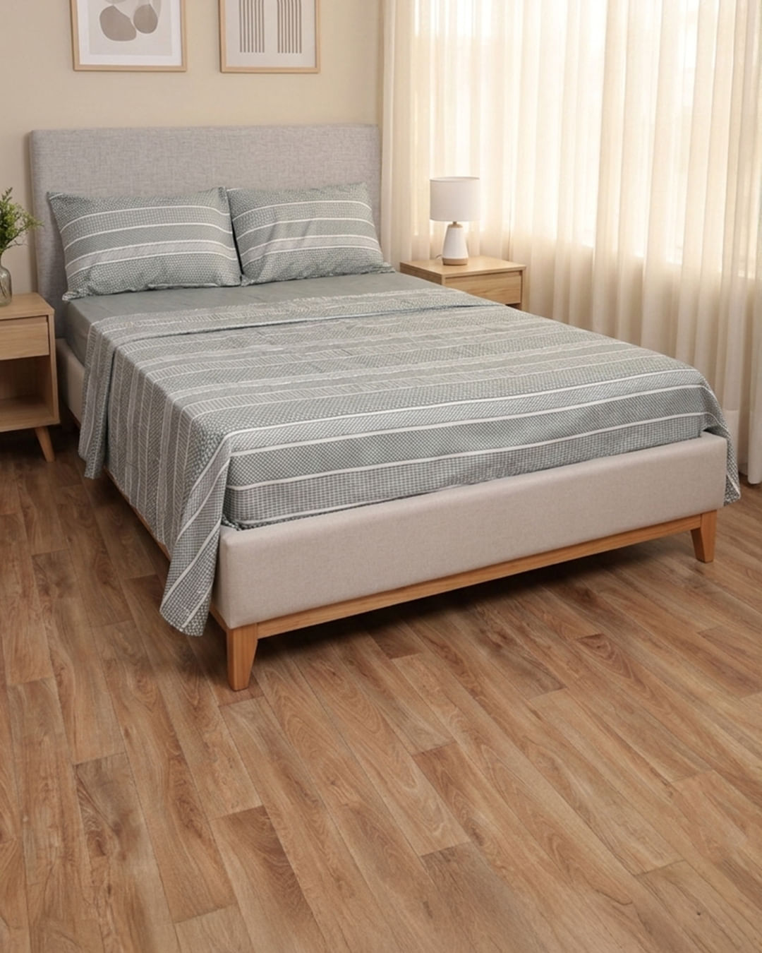 Jogo-De-Cama-Queen-–-4-Pecas---Verde