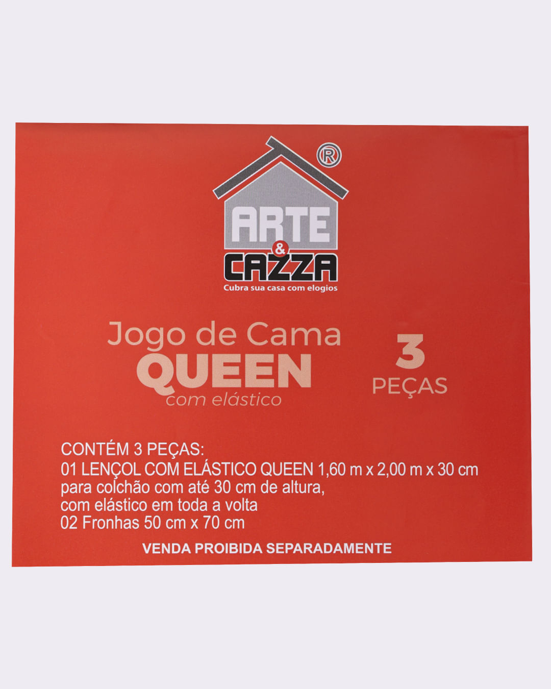 Jg-De-Cama-Queen-3-Pcs-Romantico---Cinza