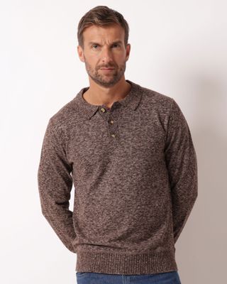 Blusa-Polo-Hairy---Marrom