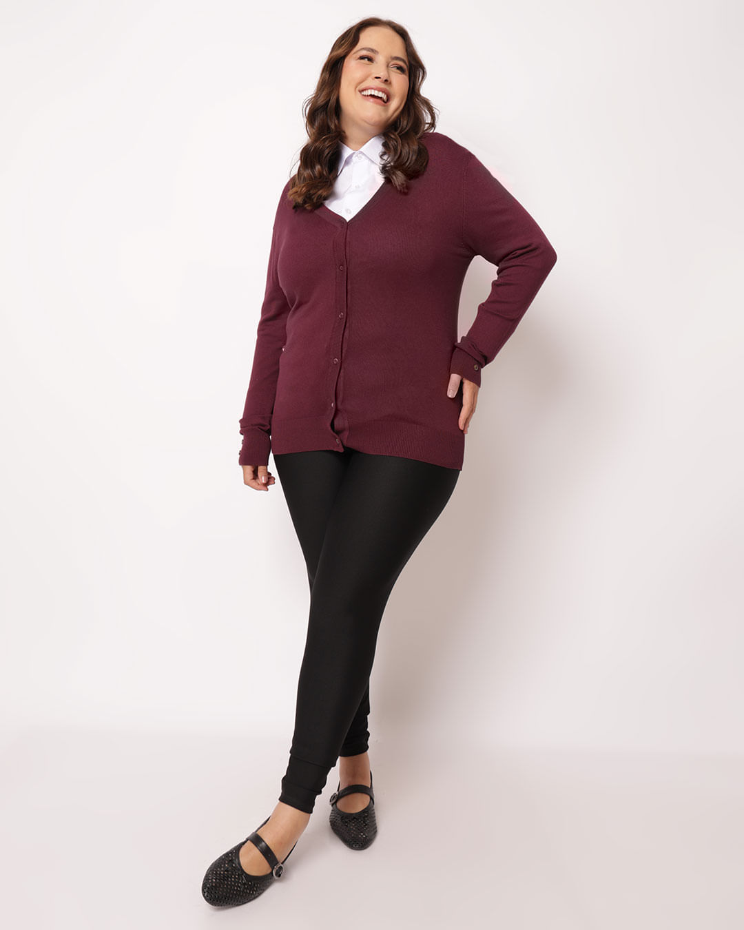 Cardigan--Trico-Liso-Dec-V---Vinho