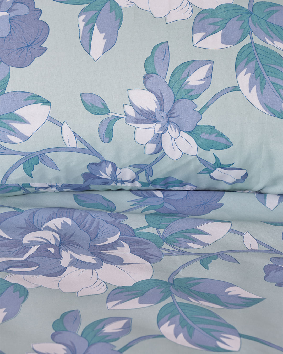 Jg-De-Cama-Queen-3-Pcs-Romantico---Verde