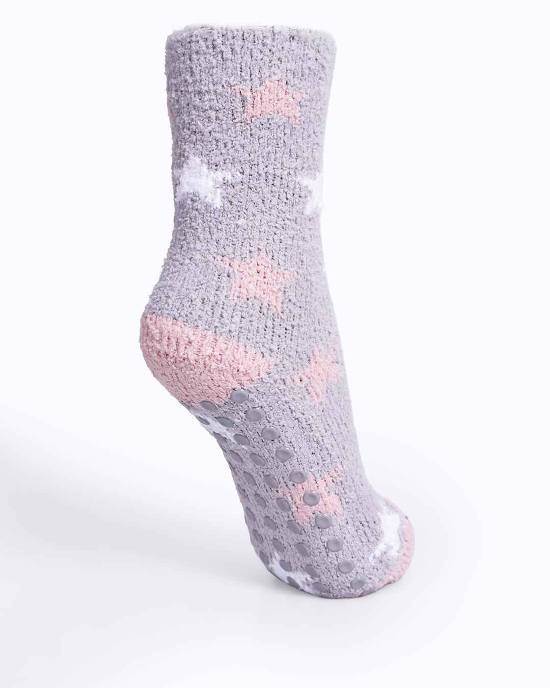 Meia-Chenille-Longa-Estrela---Mescla