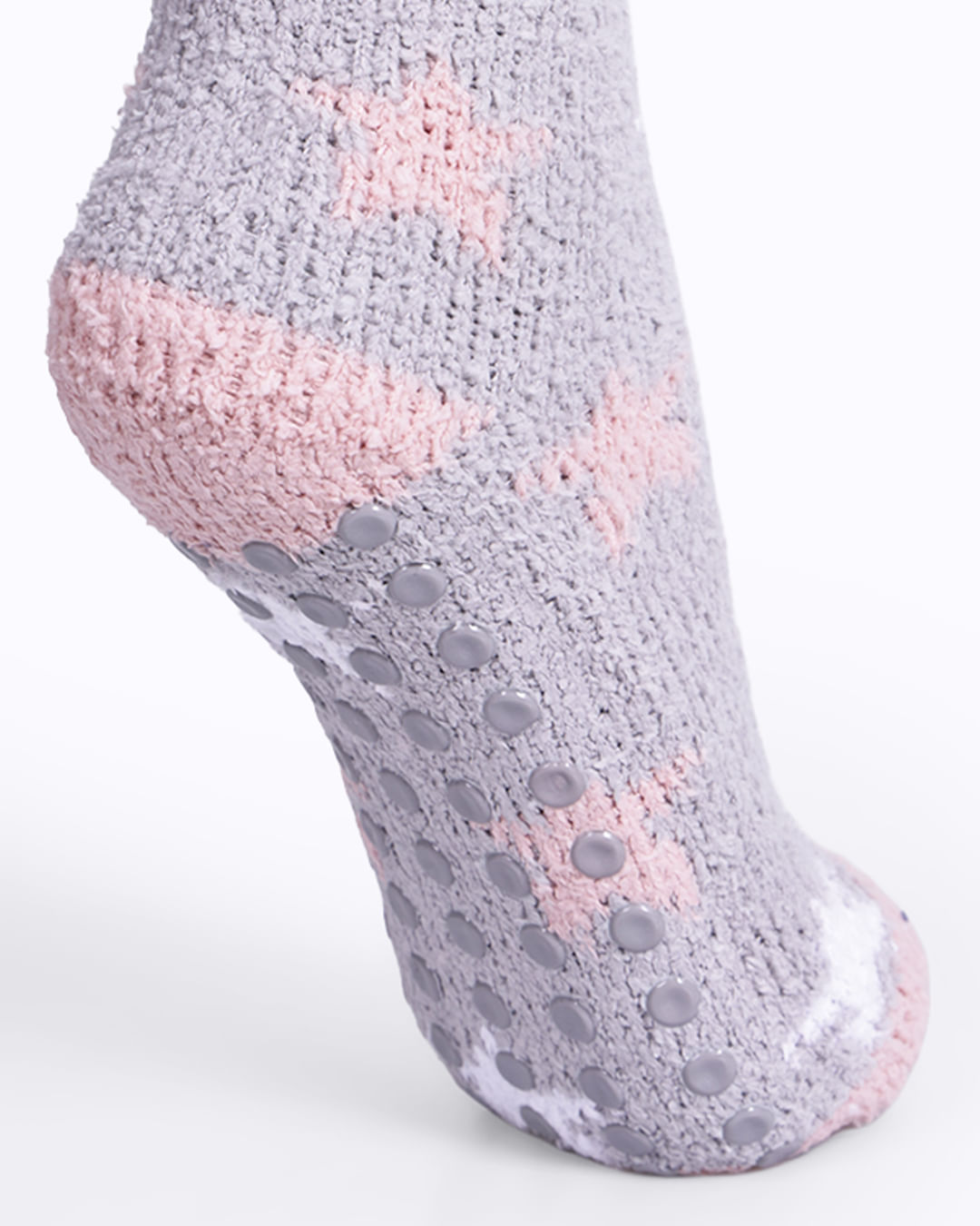 Meia-Chenille-Longa-Estrela---Mescla