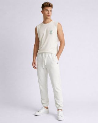 Calca-Moletom-Praia-Com-Ziper-Joger---Branco