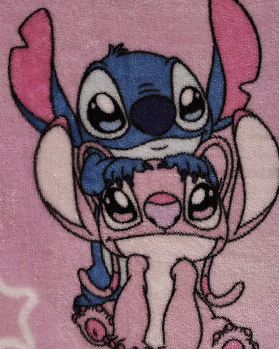 Manta-Flannel-Solteiro-Stitch-Ang---Rosa