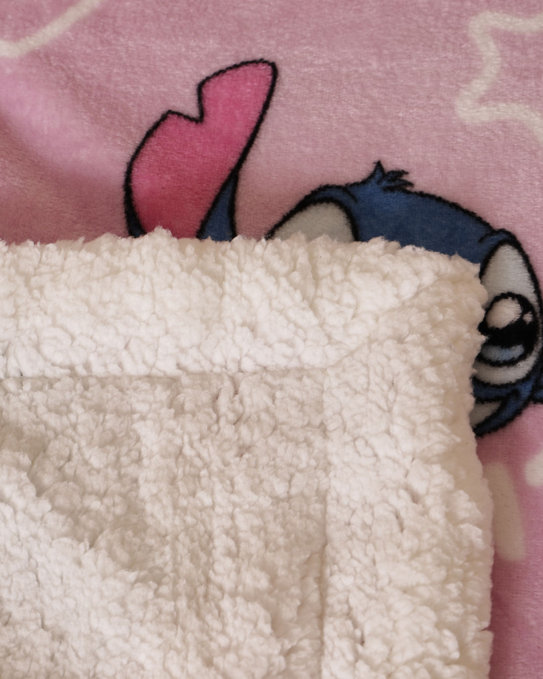 Manta-Flannel-Sherpa-St-Stitch-E-Angel---Rosa