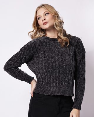 Trico-W25l031-Tranca-Chenille-Pgg---Cinza