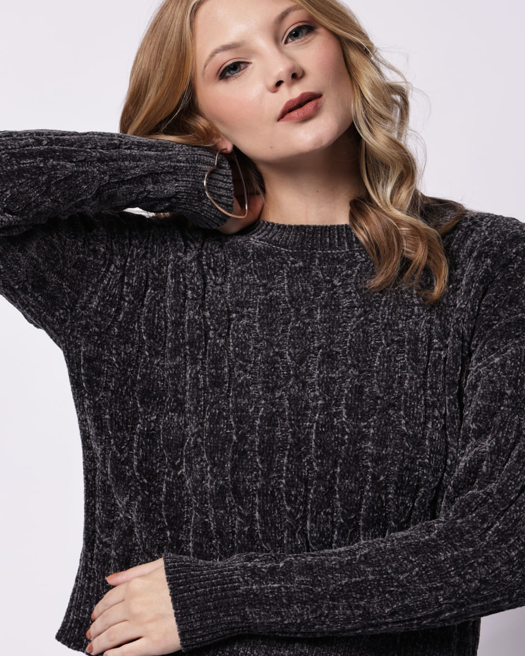 Trico-W25l031-Tranca-Chenille-Pgg---Cinza