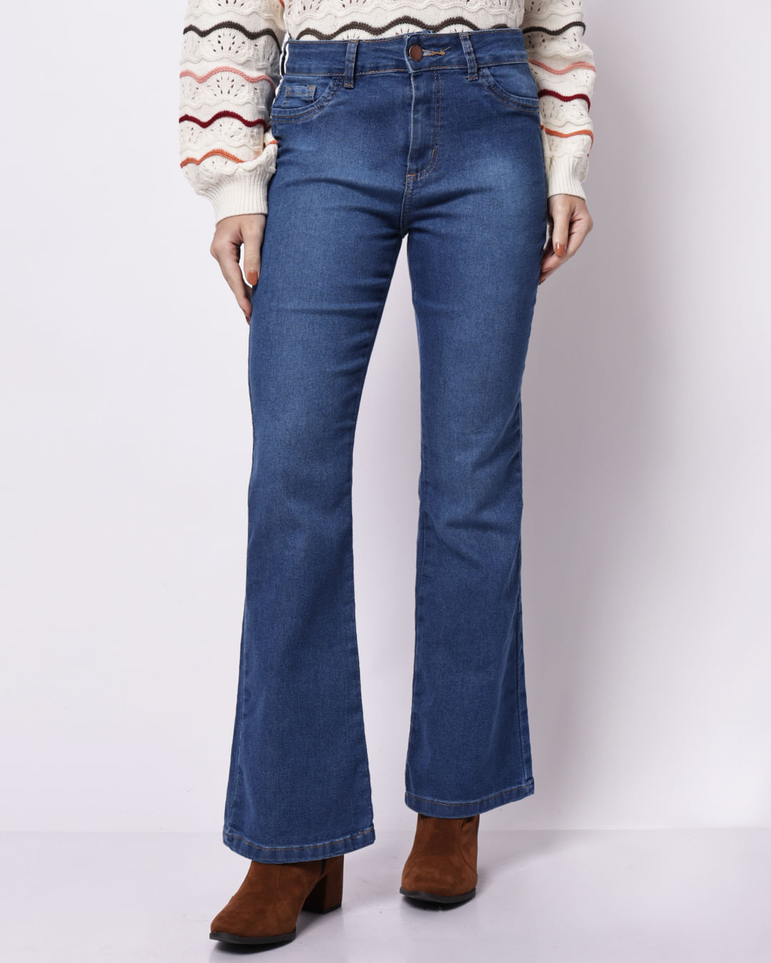 Calca-60799-Jeans-Flare-Fem-Ad---Blue-Jeans-Medio