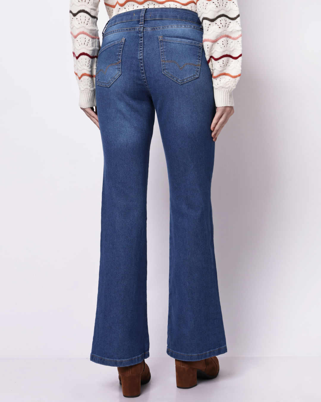 Calca-60799-Jeans-Flare-Fem-Ad---Blue-Jeans-Medio