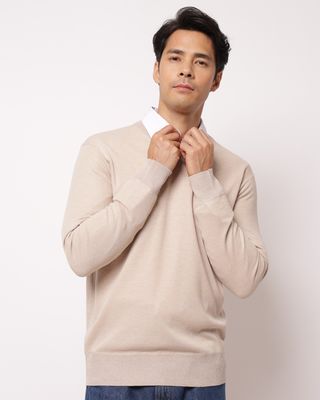 Tricot--Basic-Gv--Bas003--Bege---Bege