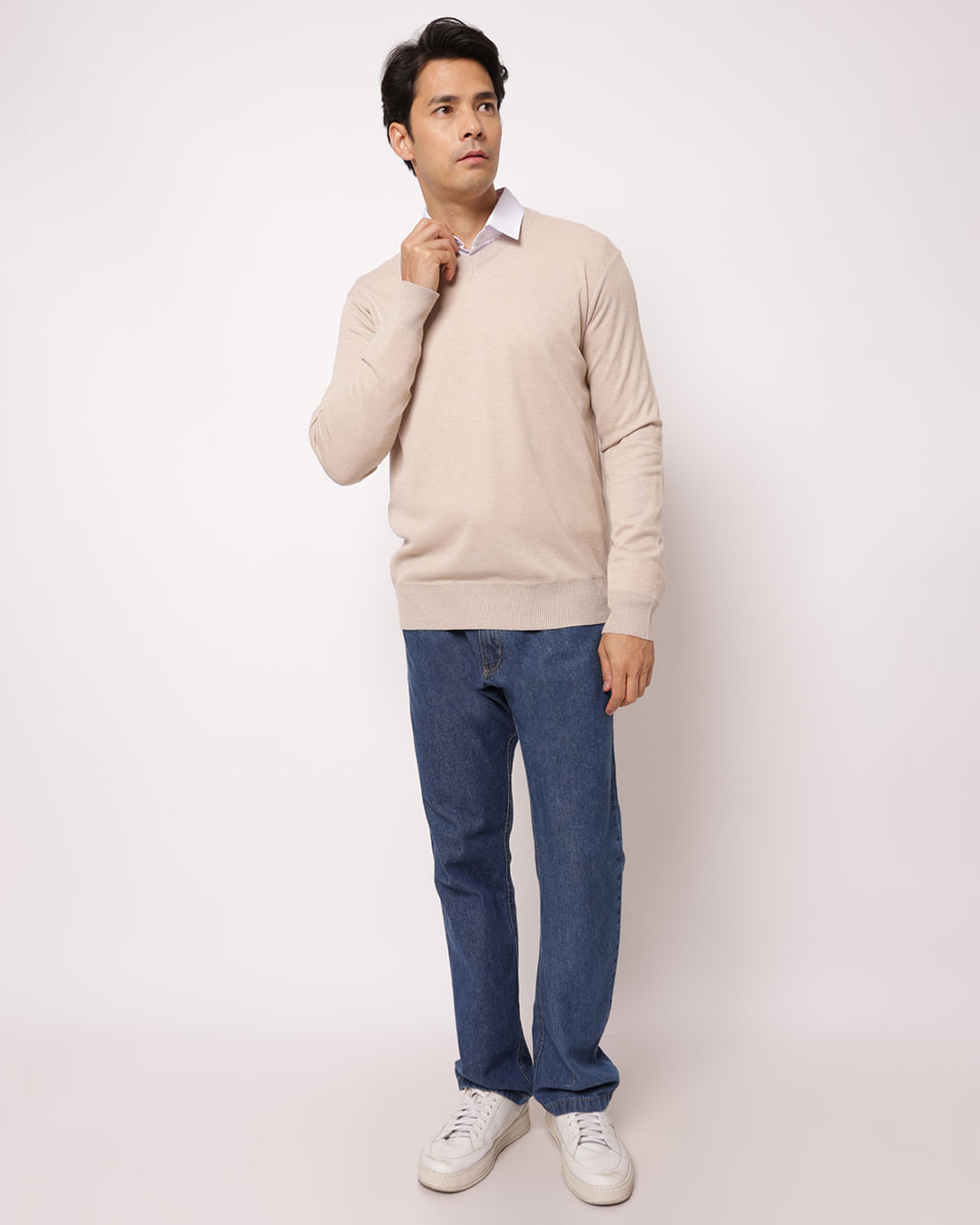 Tricot--Basic-Gv--Bas003--Bege---Bege