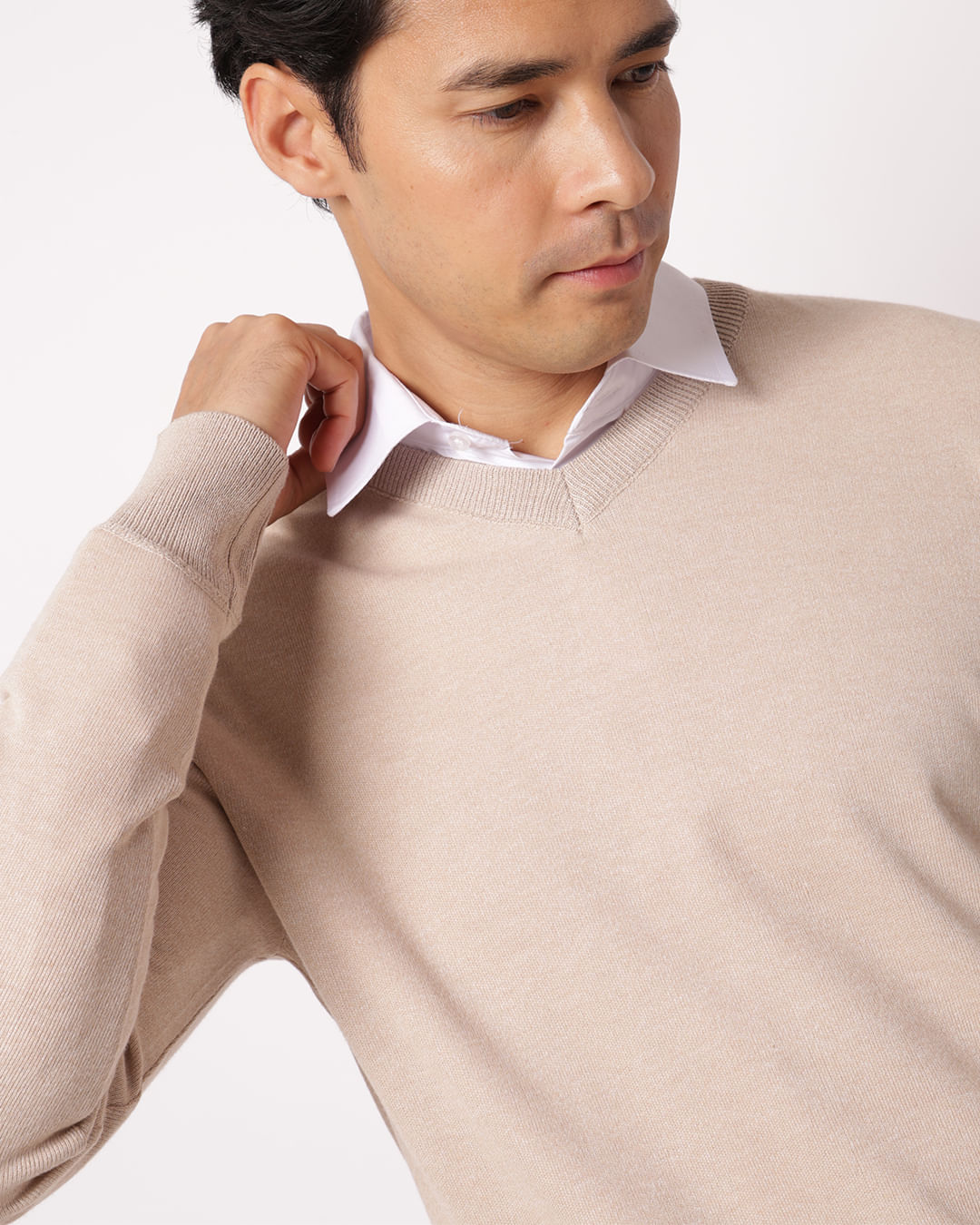 Tricot--Basic-Gv--Bas003--Bege---Bege