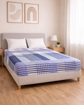 Lencol-Avulso-King-Microfibra-Moderno---Azul