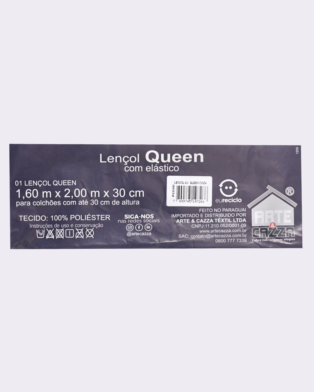 Lencol-Avulso-Com-Elastico-Queen-Micrope---Cinza-Outros