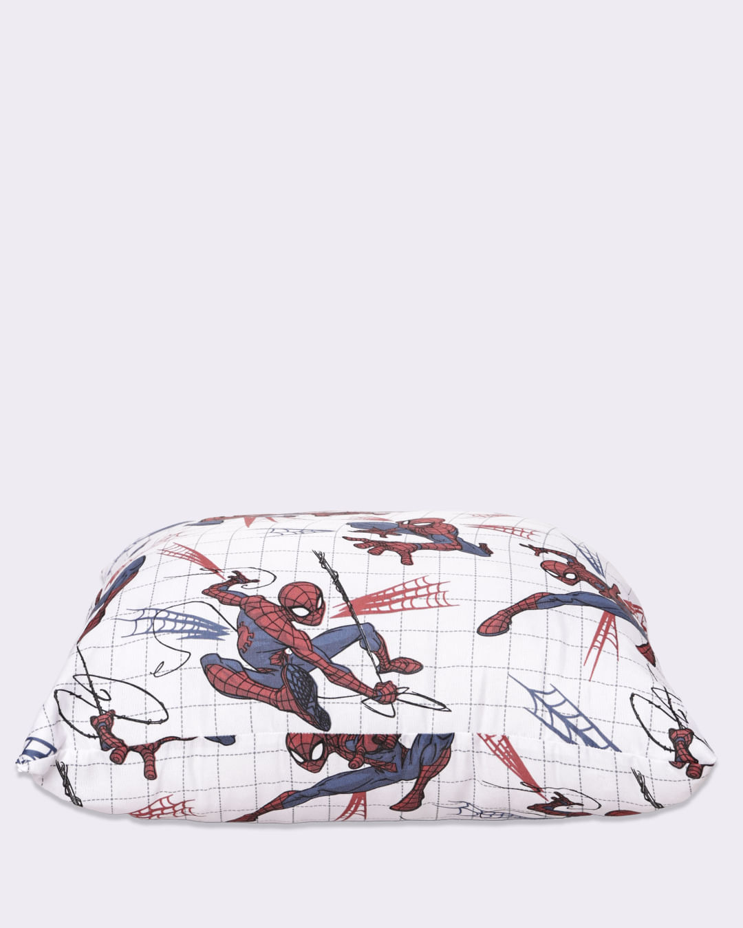 Almofada-Spider-Man-Xadrez---Azul