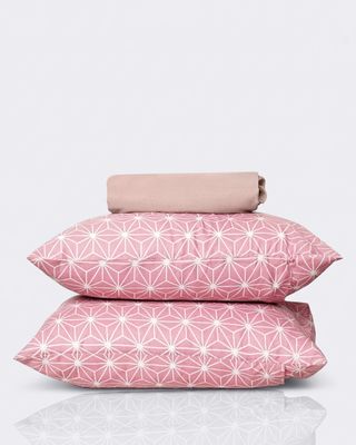 Jg-Cama-Cs-Basic-3-Pcs-30cm-Estampado---Rosa-Outros