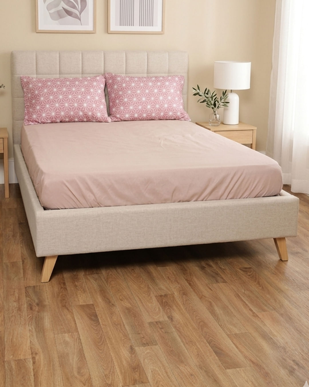 Jg-Cama-Cs-Basic-3-Pcs-30cm-Estampado---Rosa-Outros