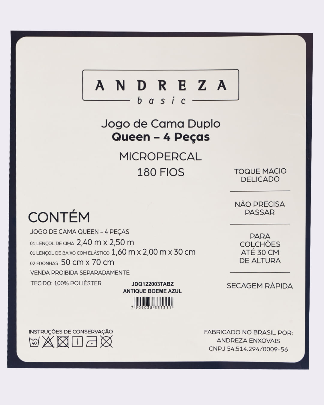Jg-Queen-Antique-Boeme-Microp---Azul