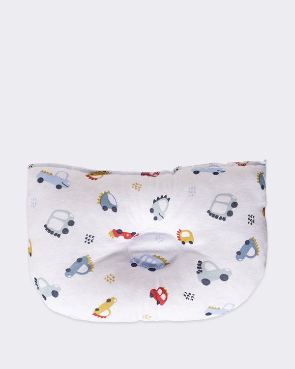 Travesseiro Bebê Anatômico Estampado Branco UN